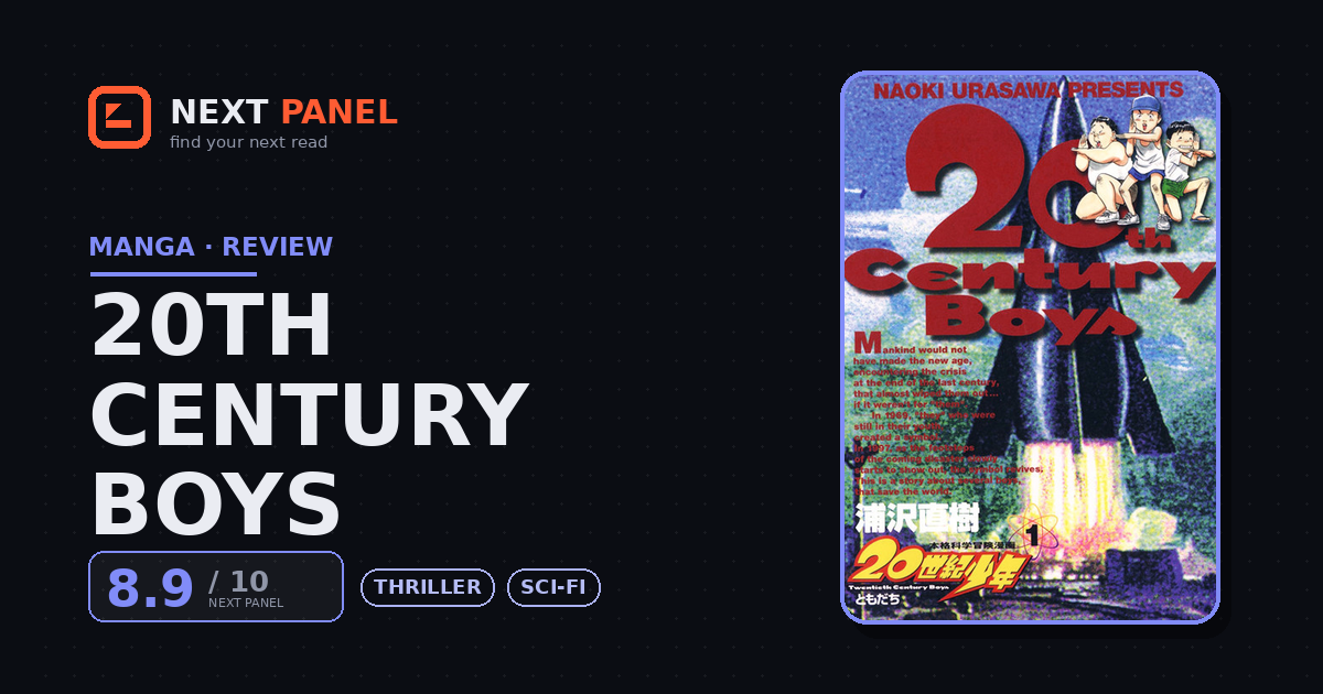 20th Century Boys cover - Next Panel review