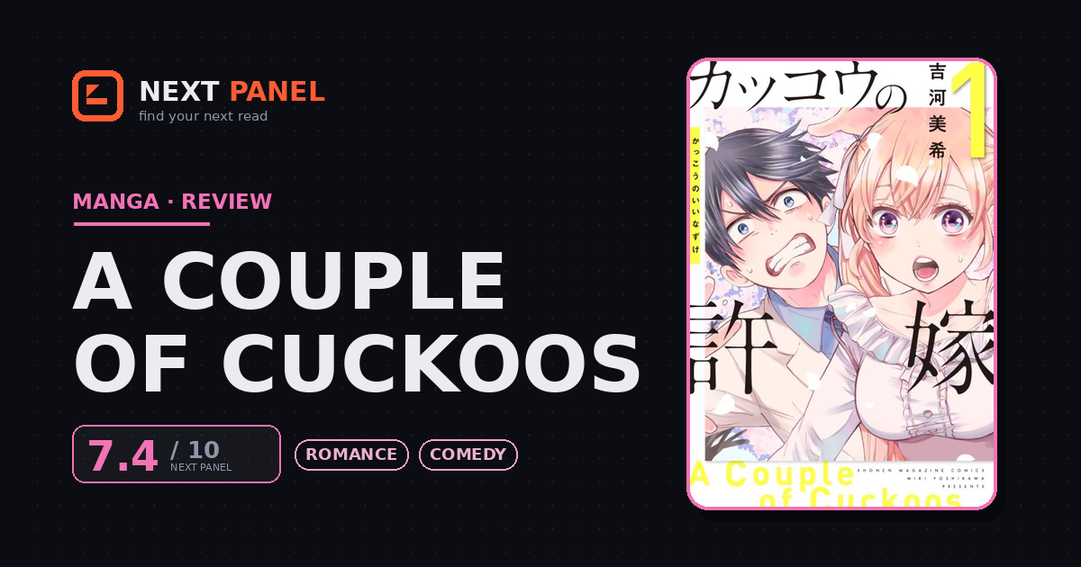 A Couple of Cuckoos cover - Next Panel review