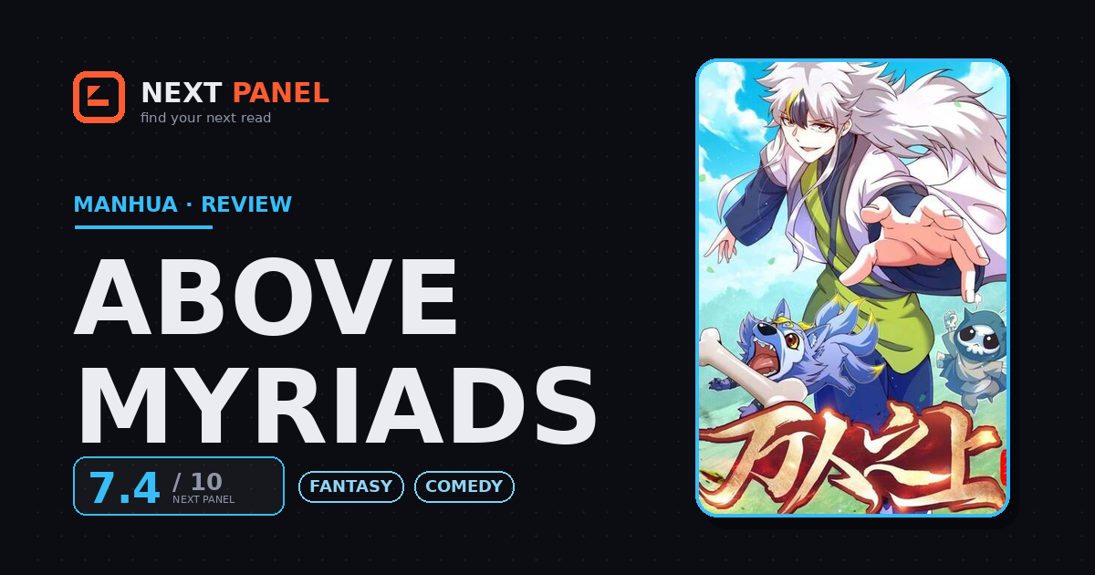 Above Myriads cover - Next Panel review