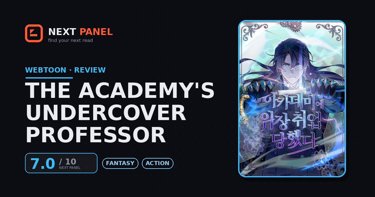 The Academy's Undercover Professor cover - Next Panel review