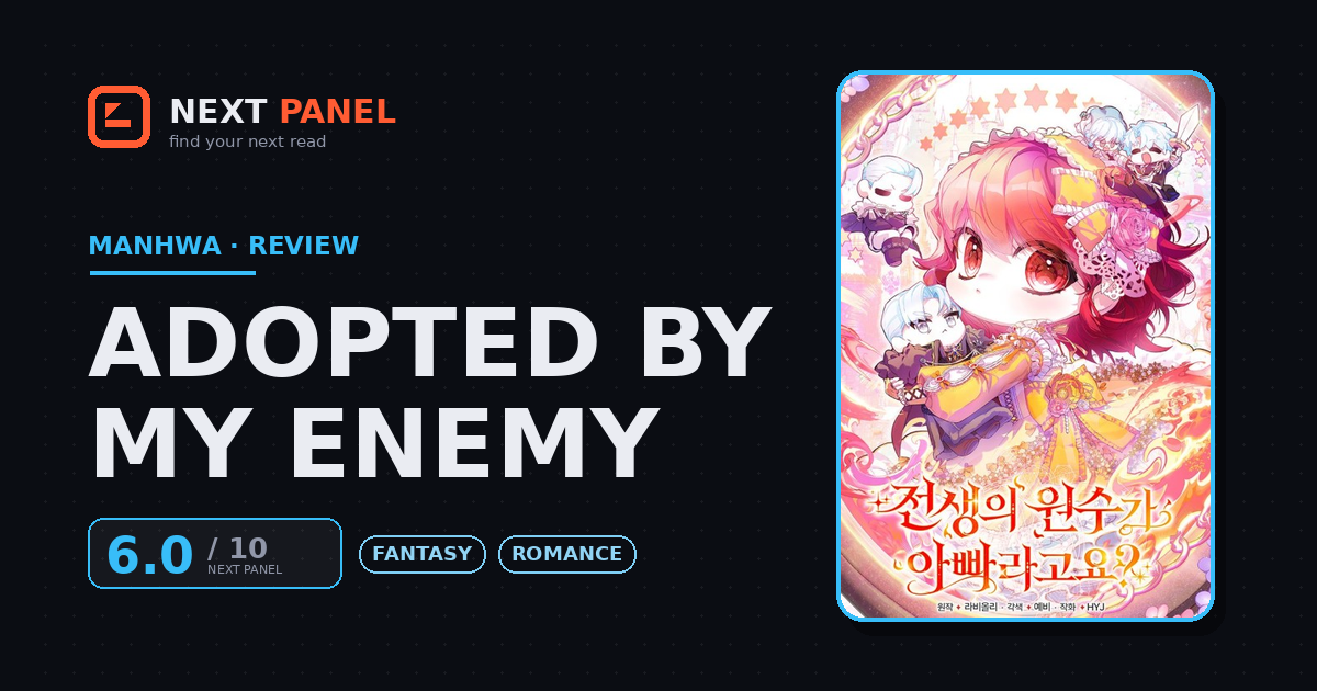 Adopted by My Enemy cover - Next Panel review