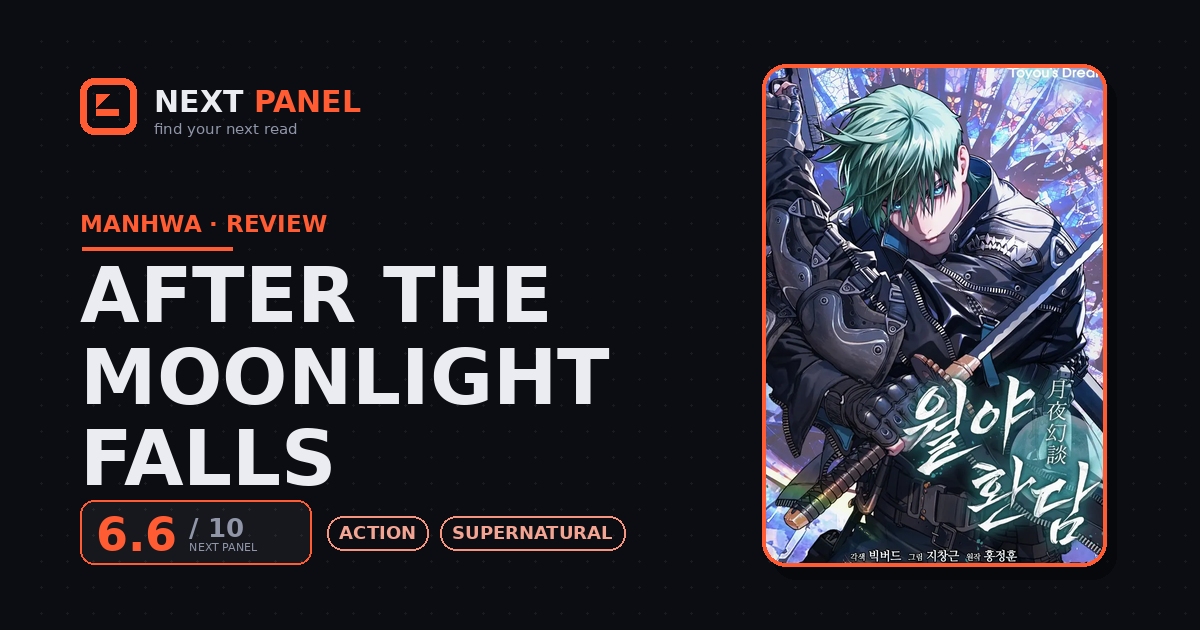 After the Moonlight Falls cover - Next Panel review