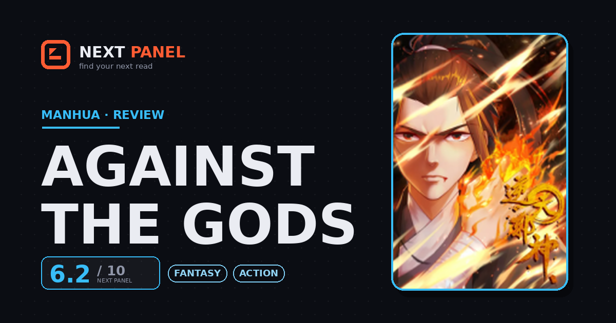 Against the Gods cover - Next Panel review