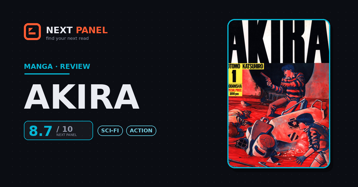 Akira cover - Next Panel review