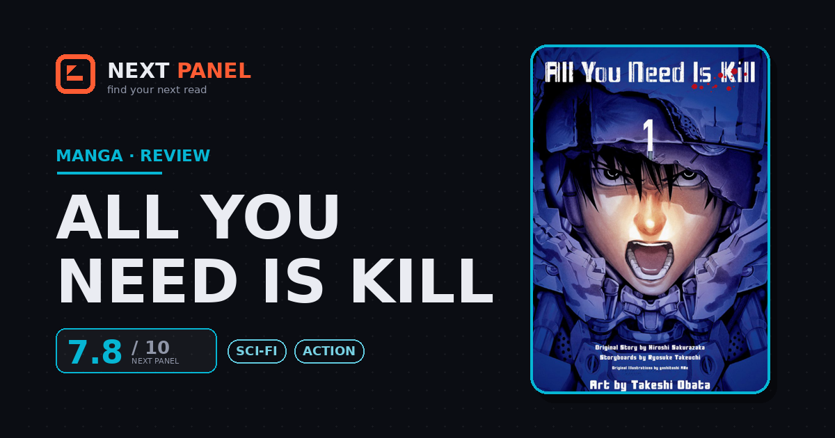 All You Need Is Kill cover - Next Panel review