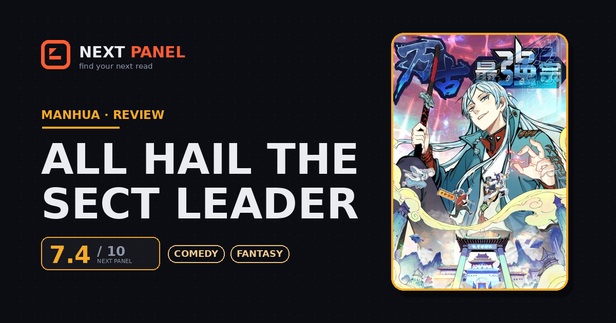 All Hail the Sect Leader cover - Next Panel review