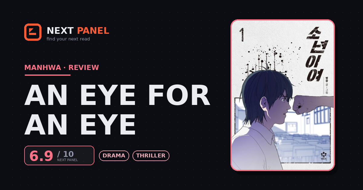 An Eye for an Eye cover - Next Panel review