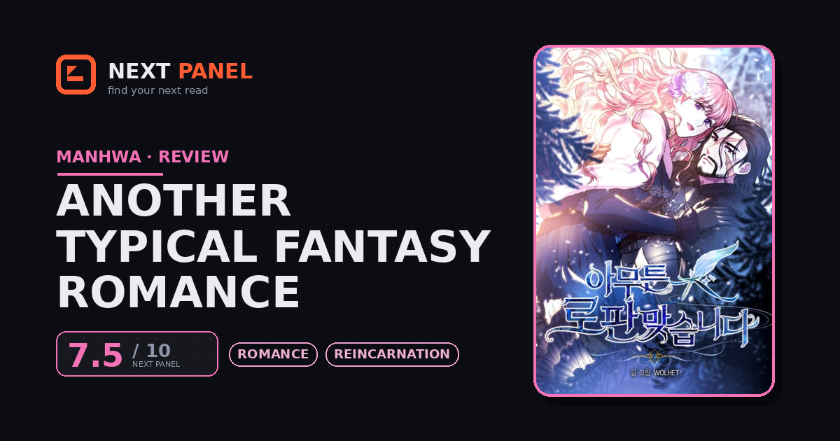 Another Typical Fantasy Romance cover - Next Panel review