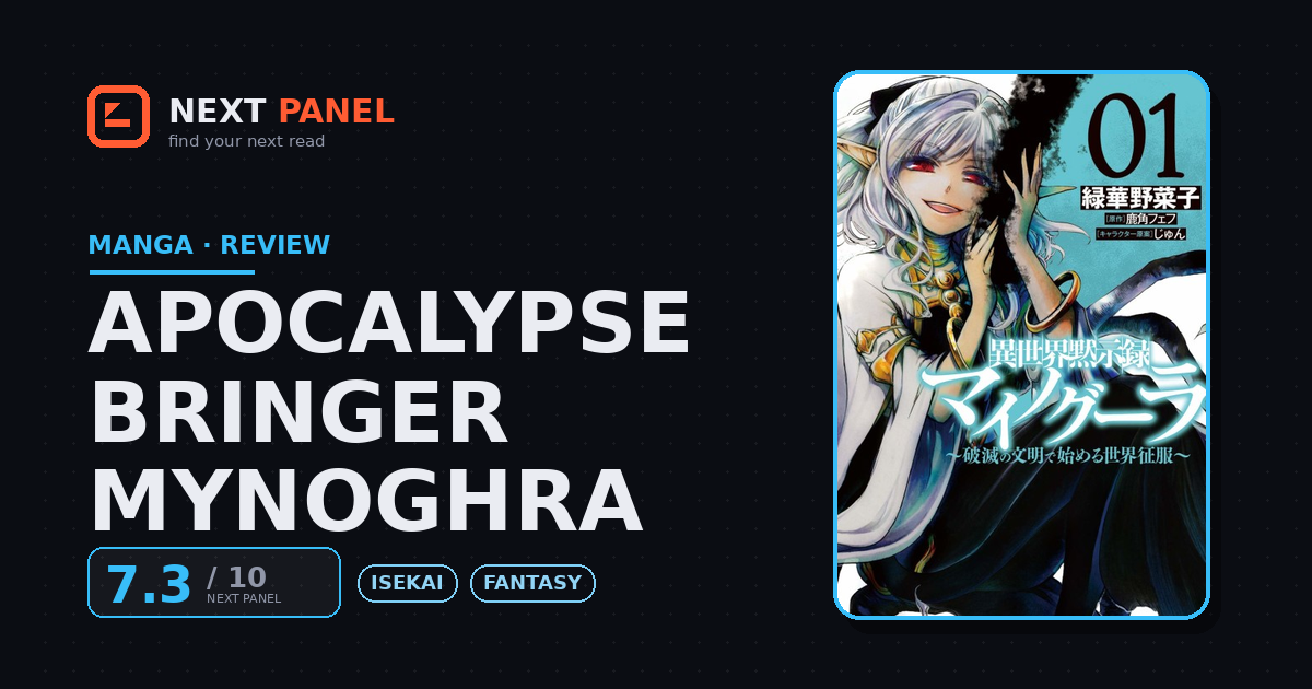 Apocalypse Bringer Mynoghra cover - Next Panel review