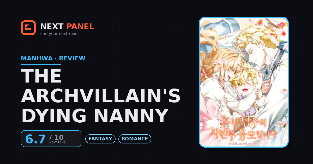 The Archvillain's Dying Nanny cover - Next Panel review