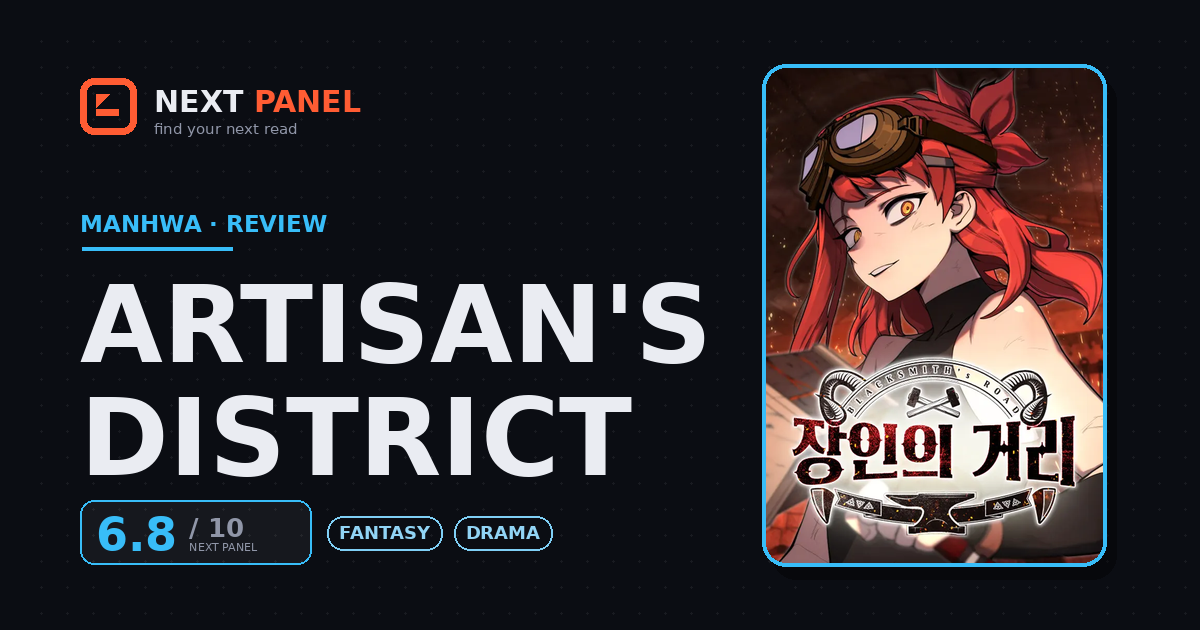 Artisan's District cover - Next Panel review