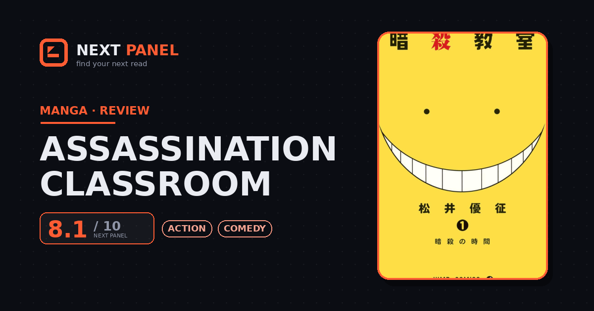 Assassination Classroom cover - Next Panel review