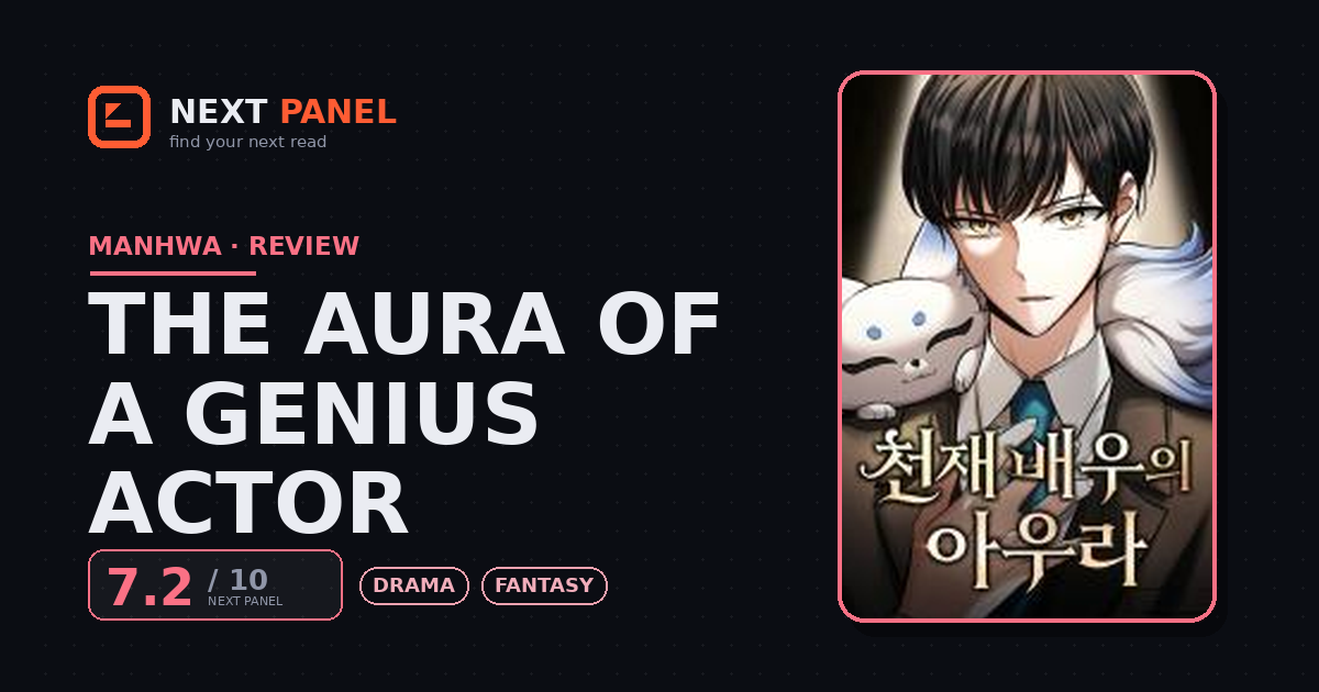 The Aura of a Genius Actor cover - Next Panel review