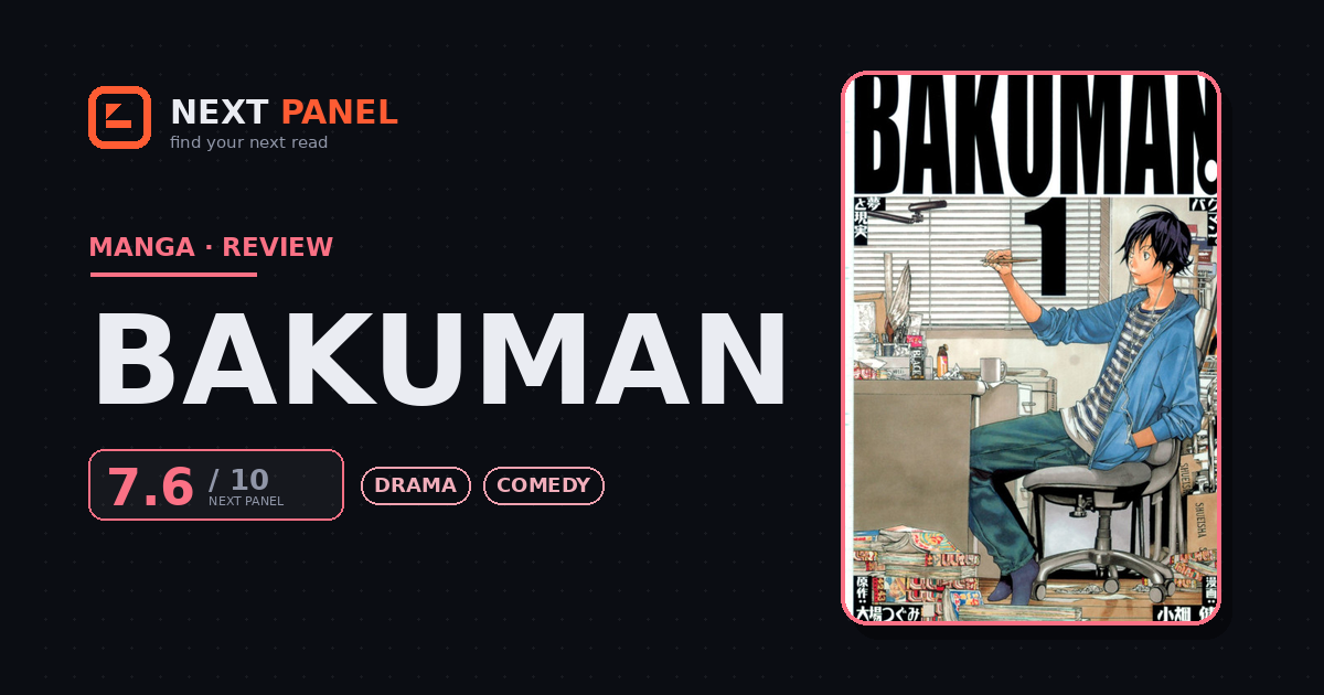 Bakuman cover - Next Panel review