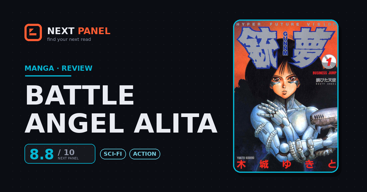 Battle Angel Alita cover - Next Panel review