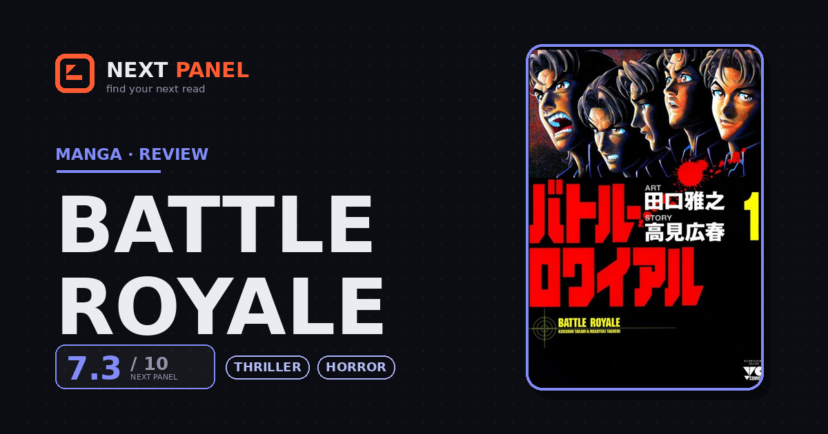 Battle Royale cover - Next Panel review