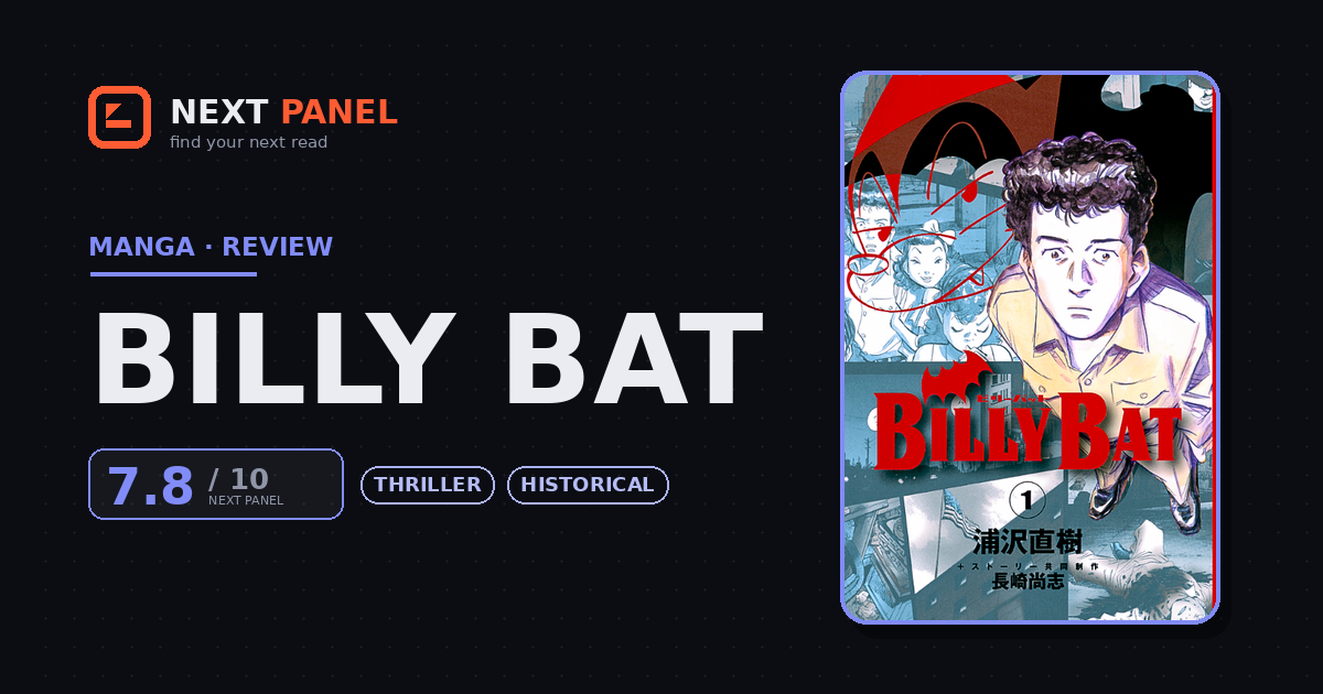 Billy Bat cover - Next Panel review
