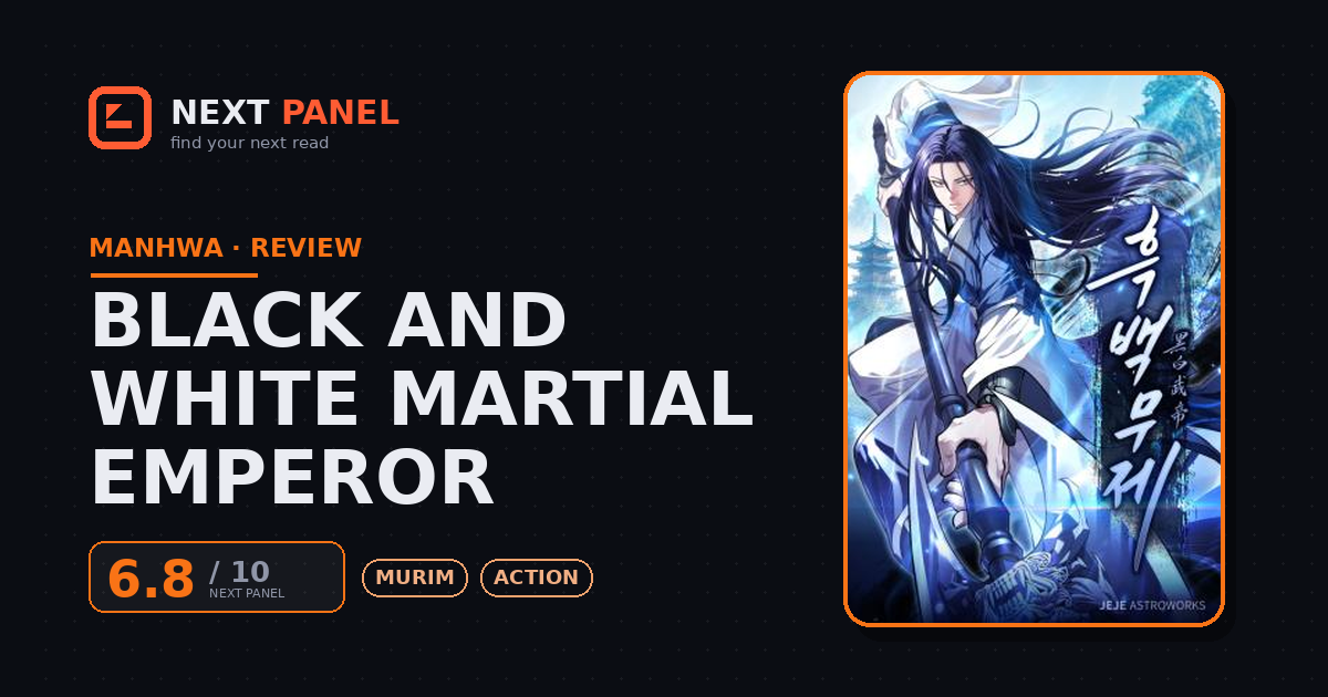 Black and White Martial Emperor cover - Next Panel review