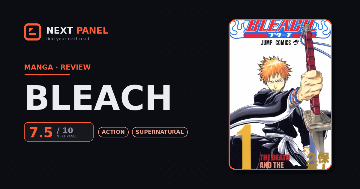 Bleach cover - Next Panel review