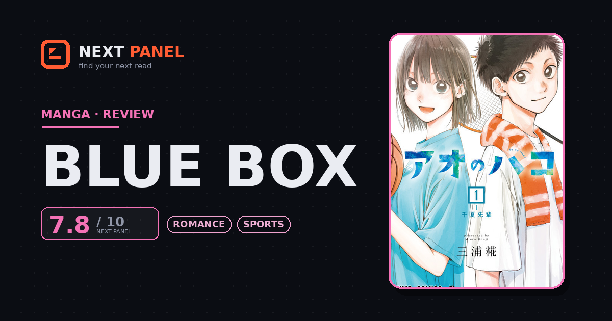 Blue Box cover - Next Panel review