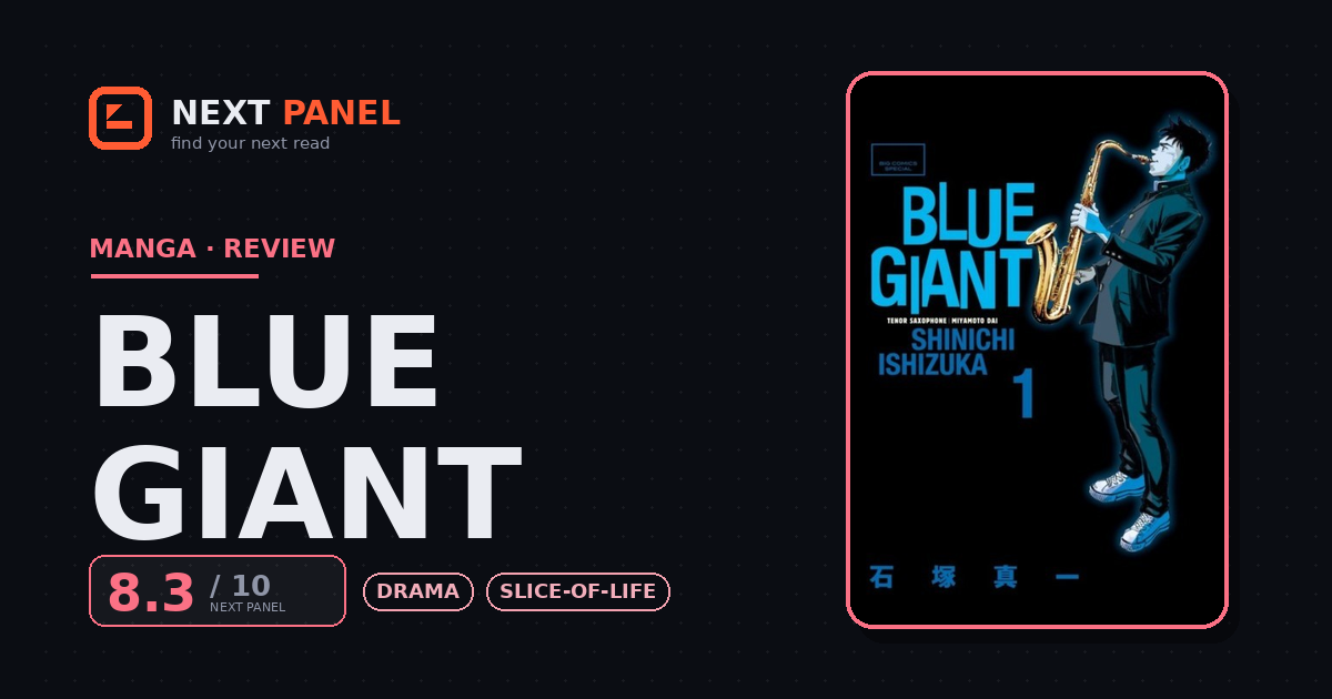 Blue Giant cover - Next Panel review