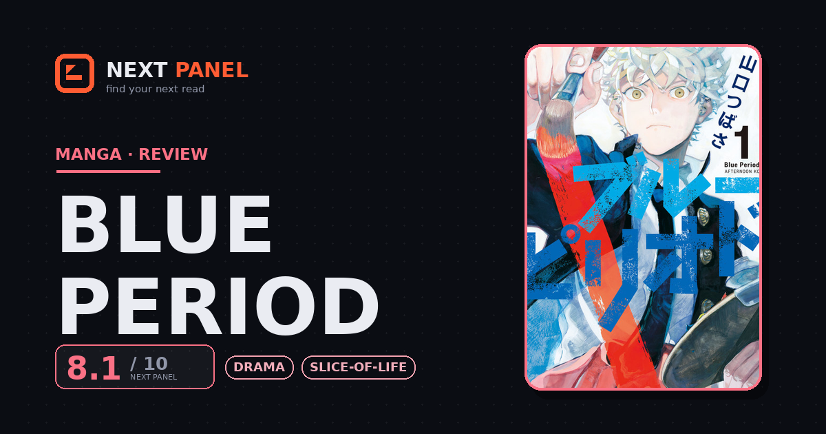 Blue Period cover - Next Panel review