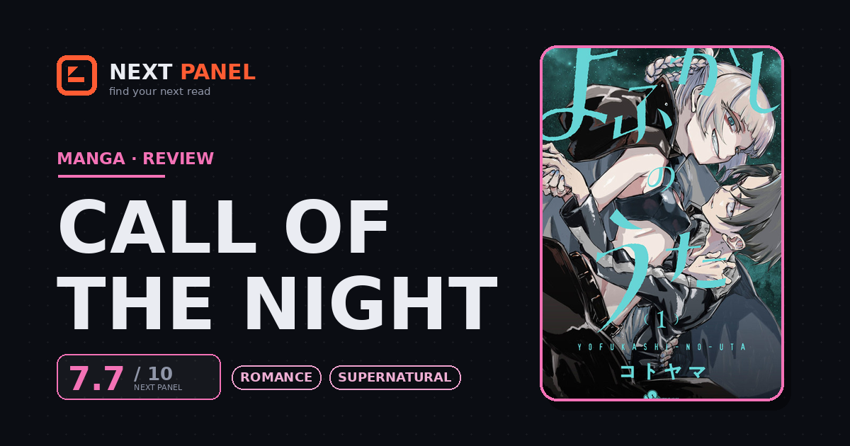 Call of the Night cover - Next Panel review