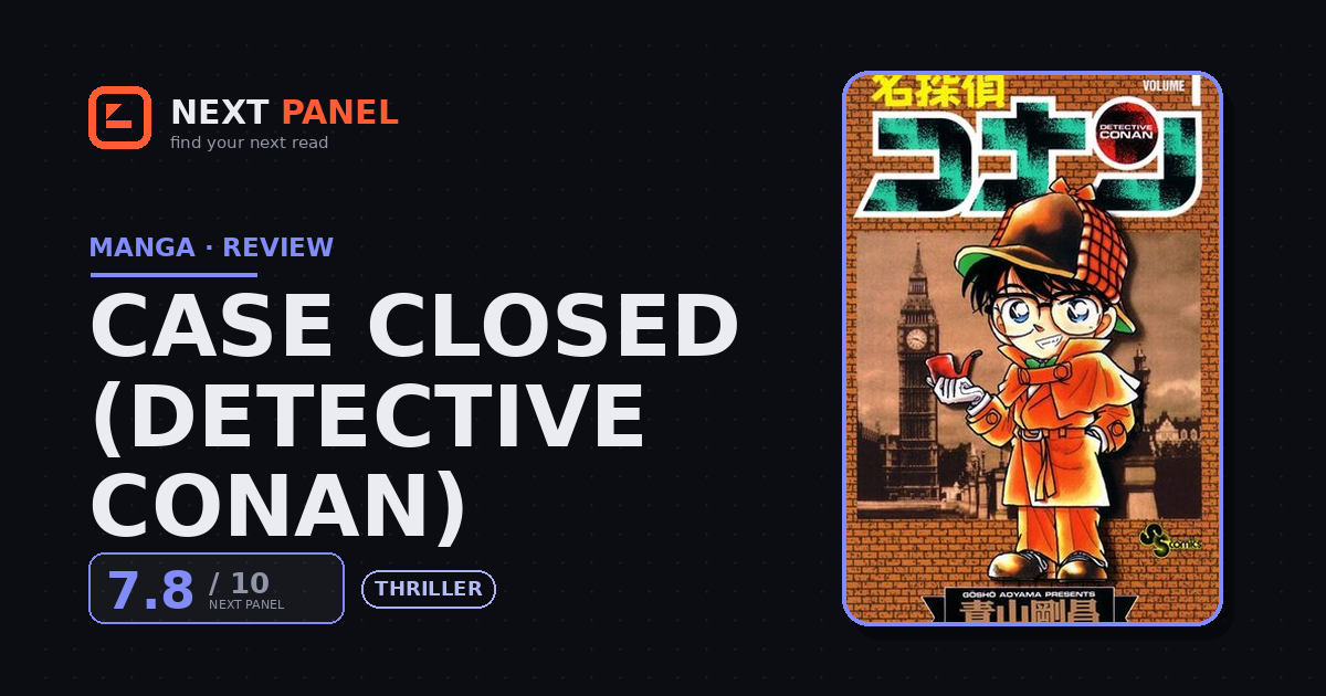Case Closed (Detective Conan) cover - Next Panel review