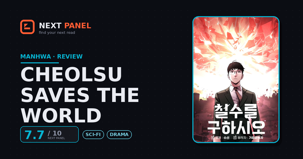 Cheolsu Saves the World cover - Next Panel review