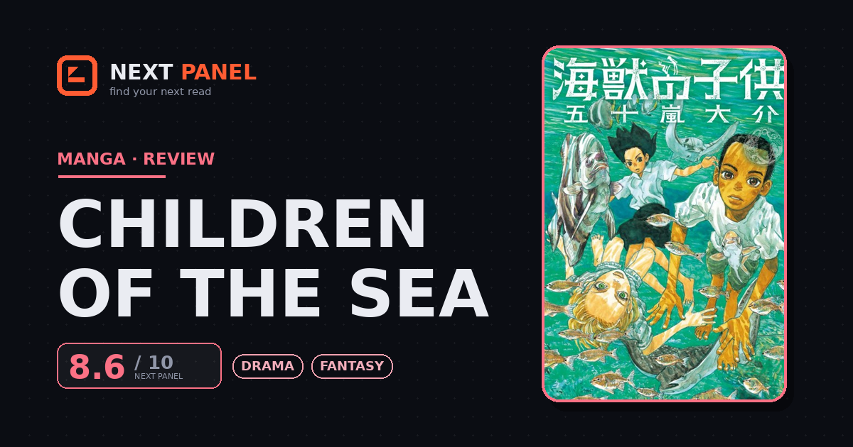 Children of the Sea cover - Next Panel review