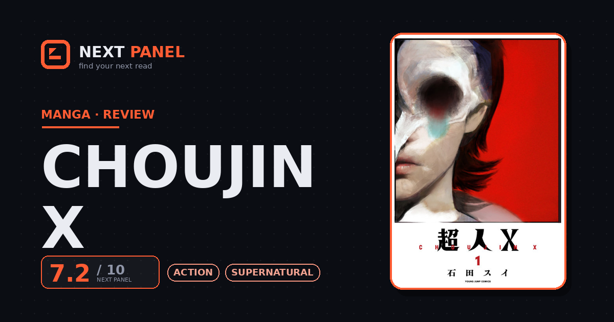 Choujin X cover - Next Panel review