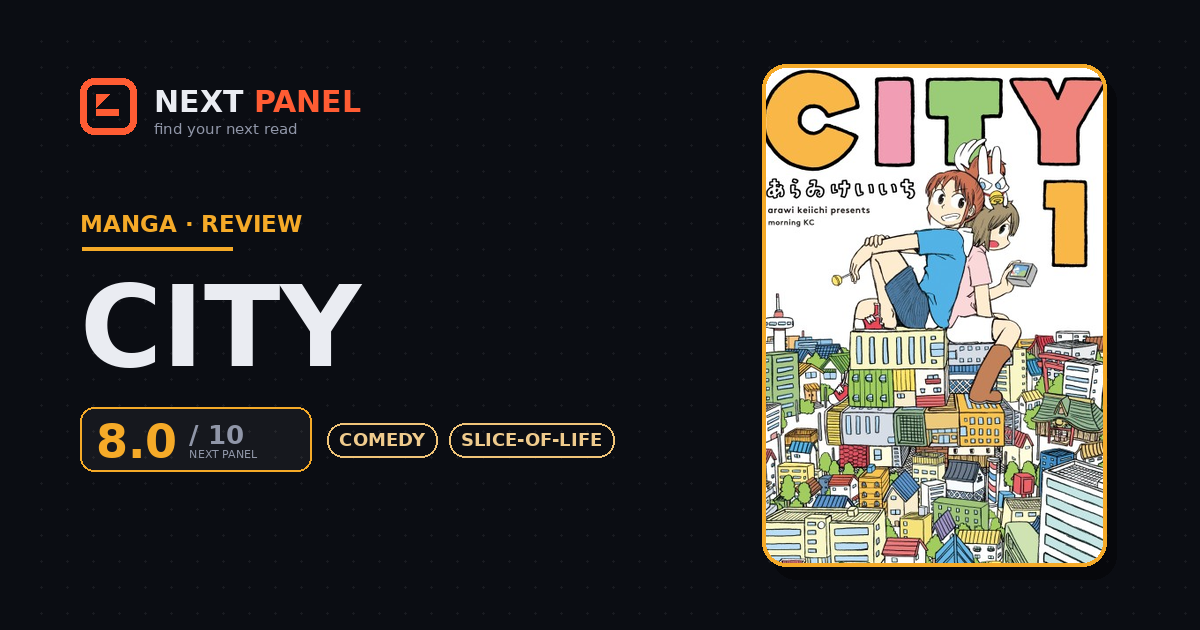CITY cover - Next Panel review