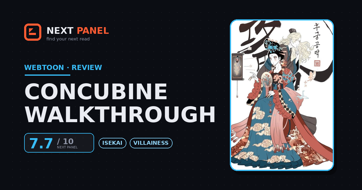 Concubine Walkthrough cover - Next Panel review