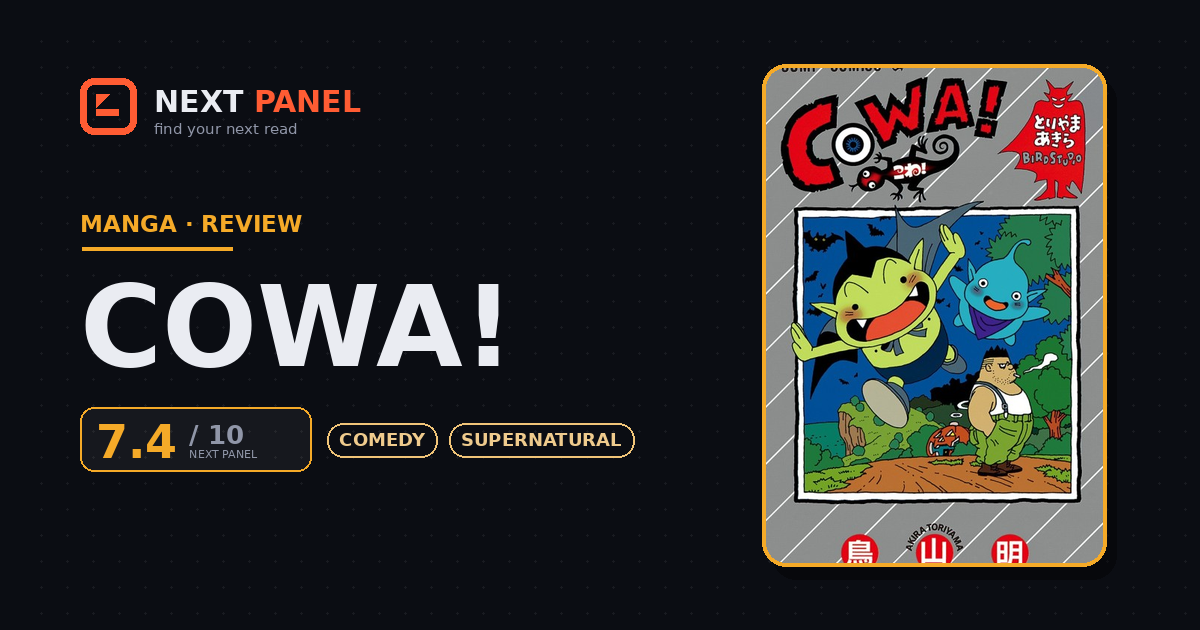 Cowa! cover - Next Panel review