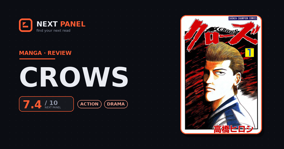Crows cover - Next Panel review