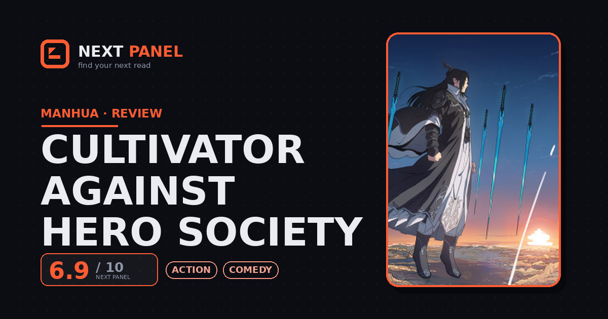 Cultivator Against Hero Society cover - Next Panel review