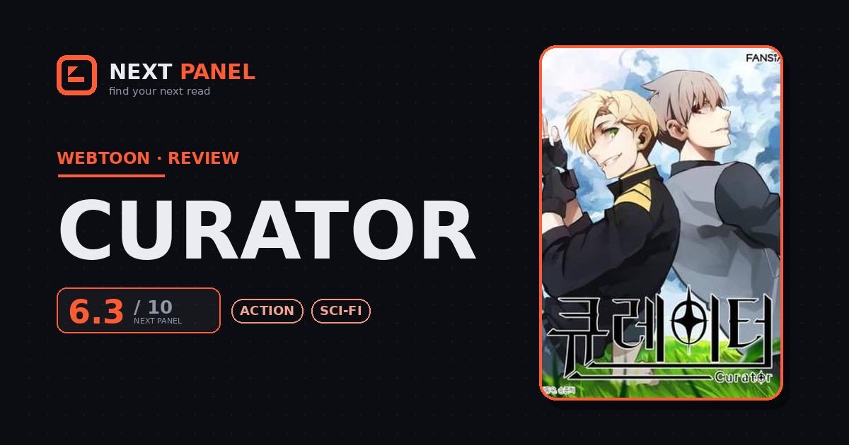 Curator cover - Next Panel review