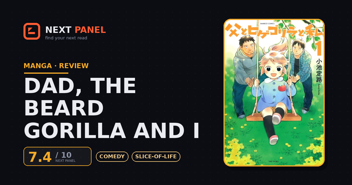 Dad, the Beard Gorilla and I cover - Next Panel review
