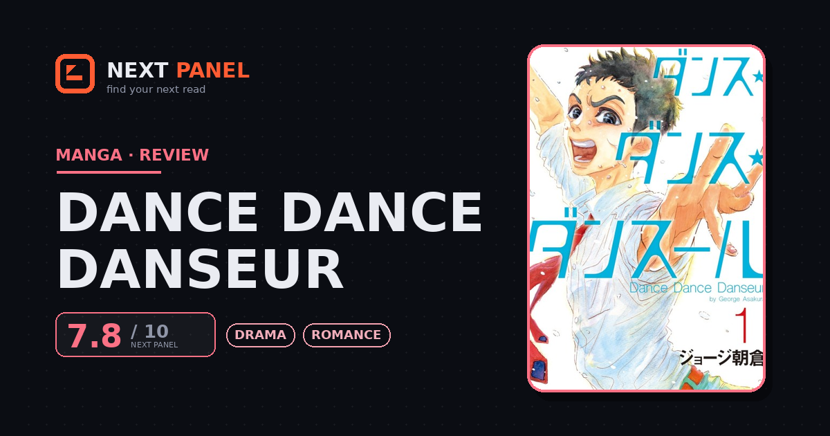 Dance Dance Danseur cover - Next Panel review