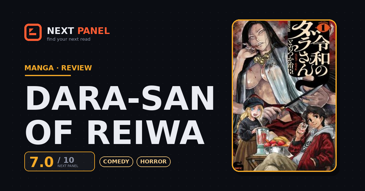 Dara-san of Reiwa cover - Next Panel review