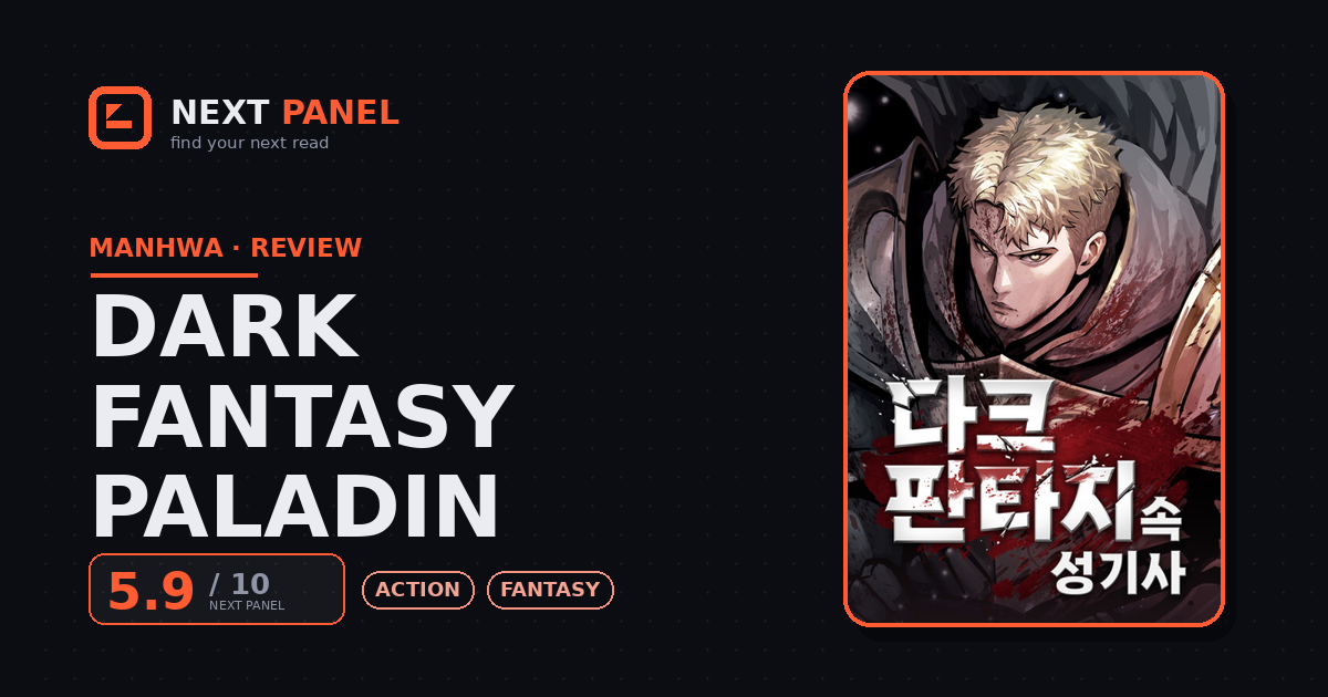 Dark Fantasy Paladin cover - Next Panel review