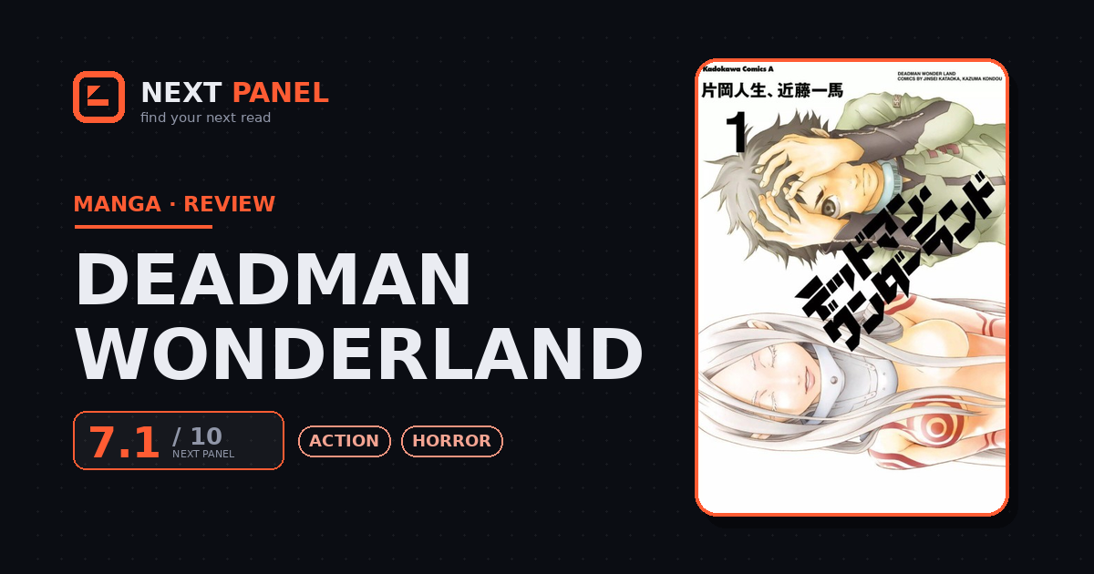 Deadman Wonderland cover - Next Panel review