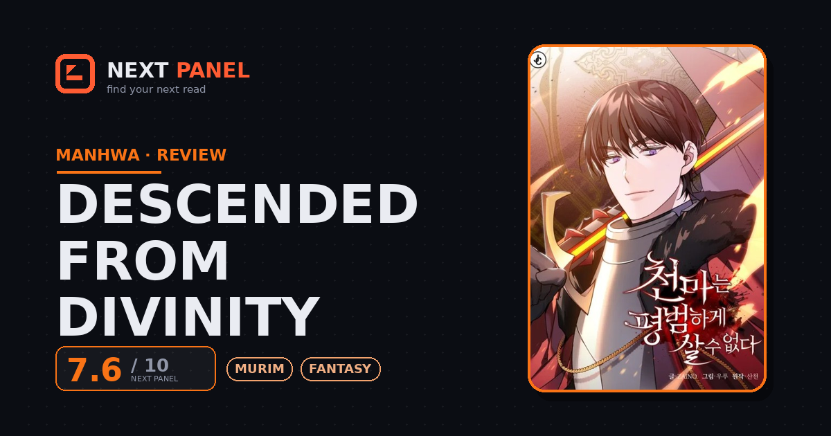Descended from Divinity cover - Next Panel review