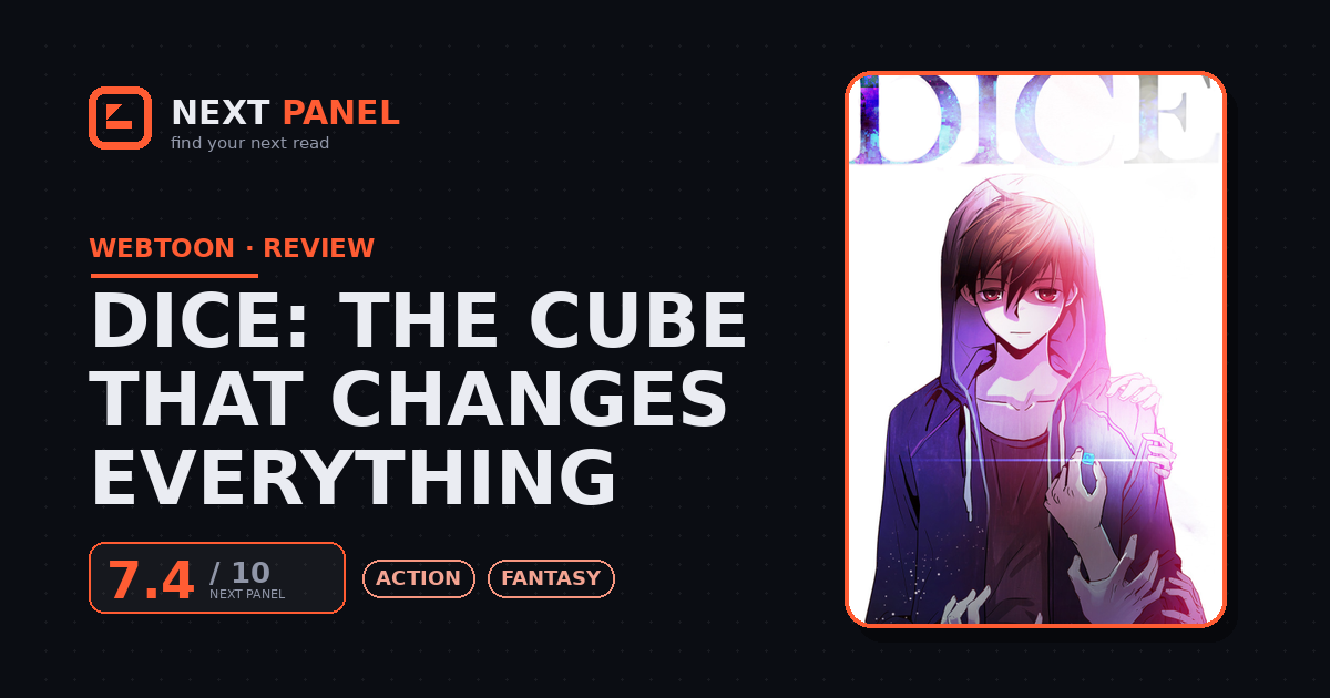 DICE: The Cube that Changes Everything cover - Next Panel review