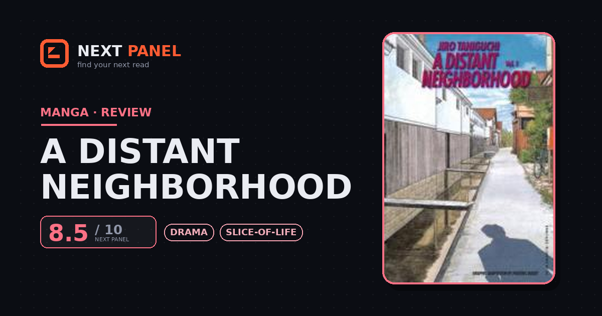 A Distant Neighborhood cover - Next Panel review
