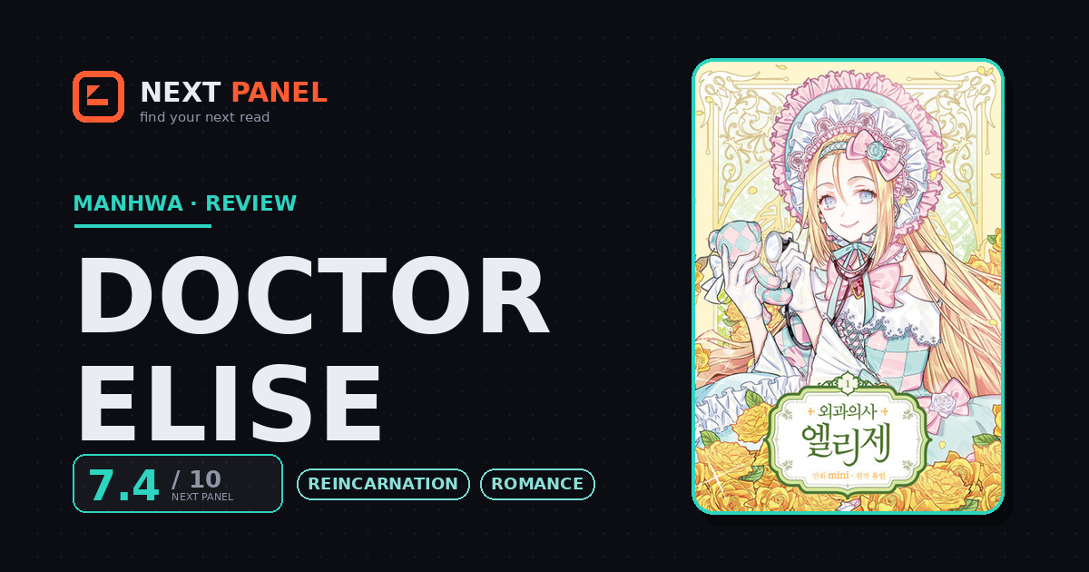 Doctor Elise cover - Next Panel review