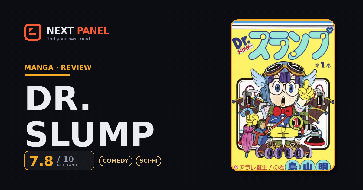 Dr. Slump cover - Next Panel review