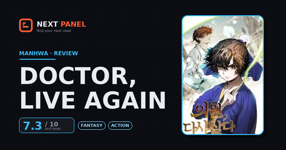 Doctor, Live Again cover - Next Panel review