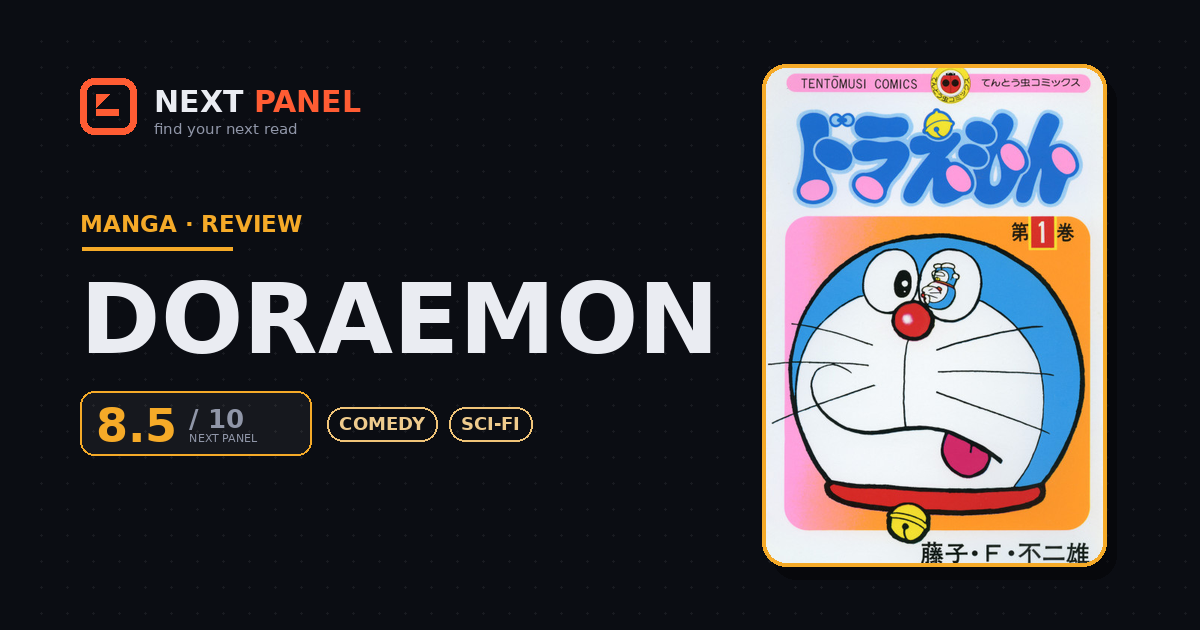Doraemon cover - Next Panel review