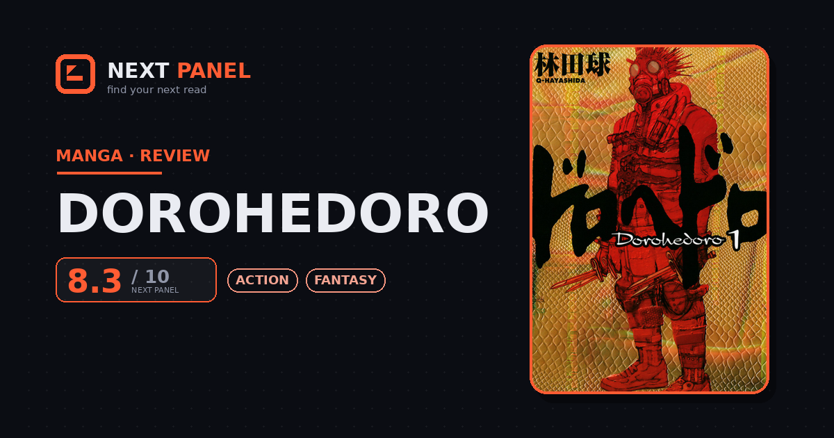 Dorohedoro cover - Next Panel review